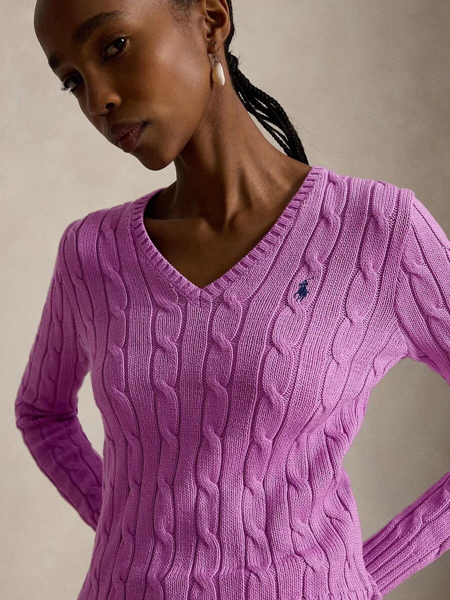 Свитер Polo Ralph Lauren цвета розы — фото 2