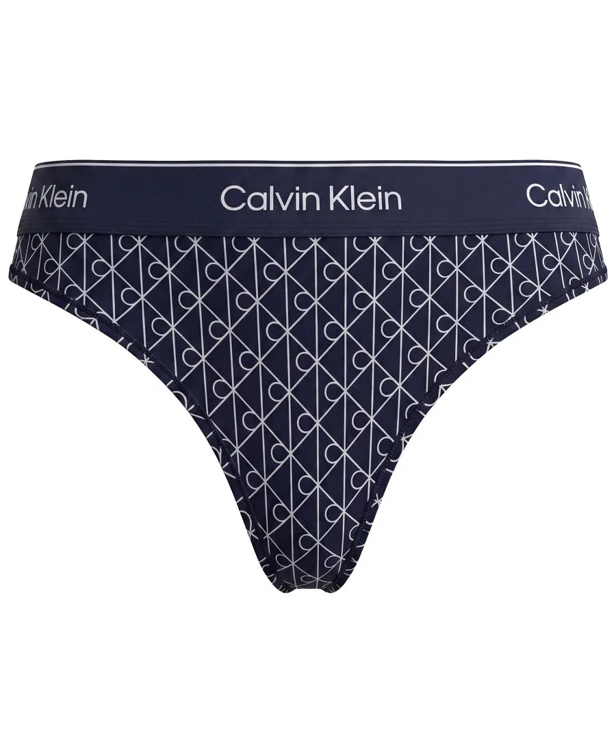 Трусы-слипы Calvin Klein, Denim Emblem Blue — фото 2