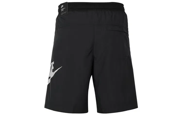 Шорты спортивные тренировочные с логотипом Nike, черный