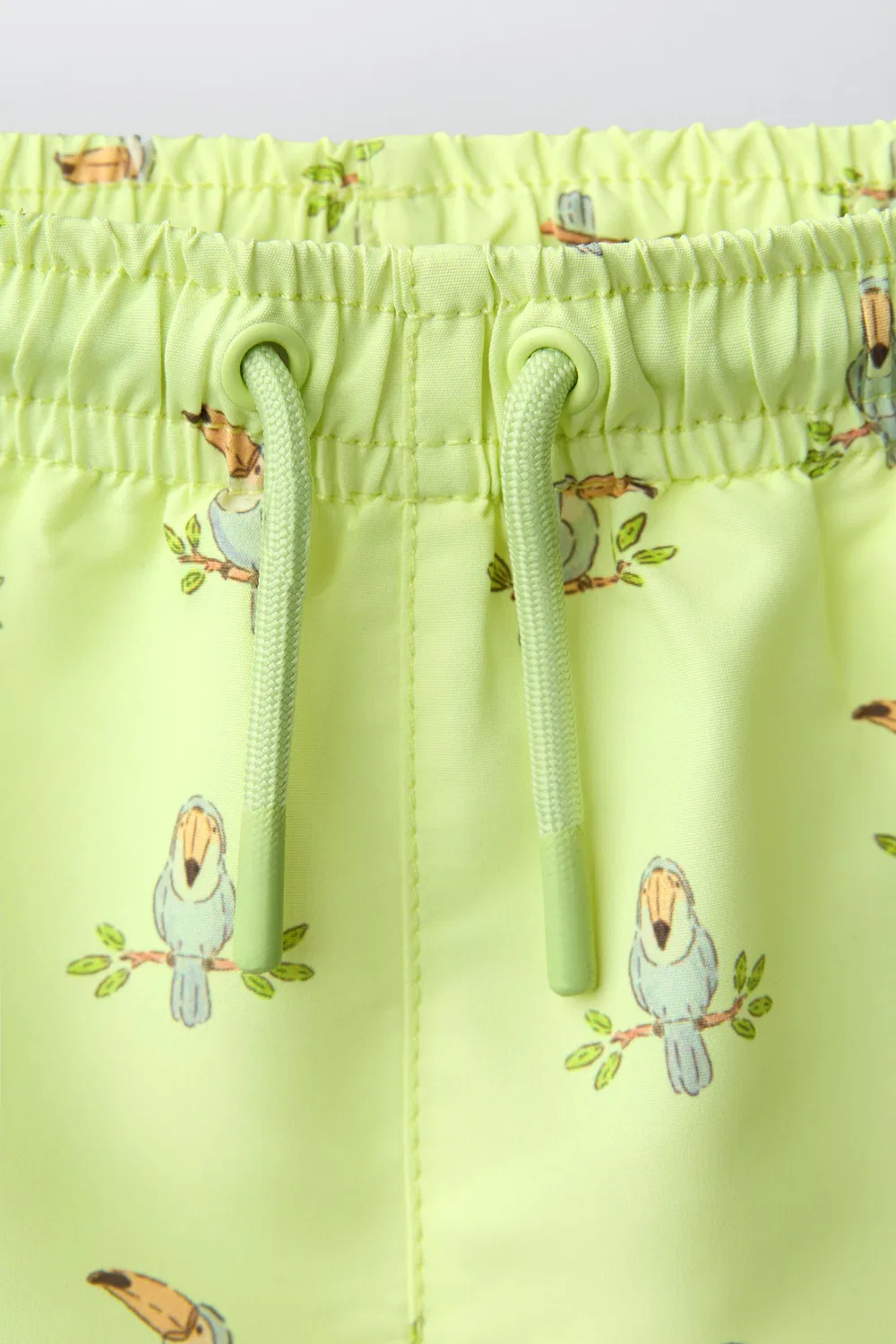 1-6 лет / Плавки с принтом тукана ZARA, Light Lime Green — фото 3