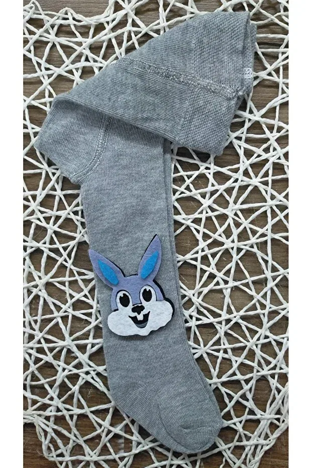 Детские колготки для девочек хлопковые Özkardeşler Baby, Gri