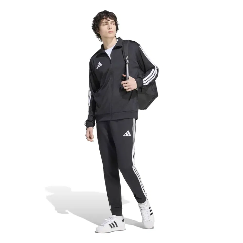 Мужской свитшот с полной застежкой-молнией Adidas Juventus Turin DNA, Black — фото 4