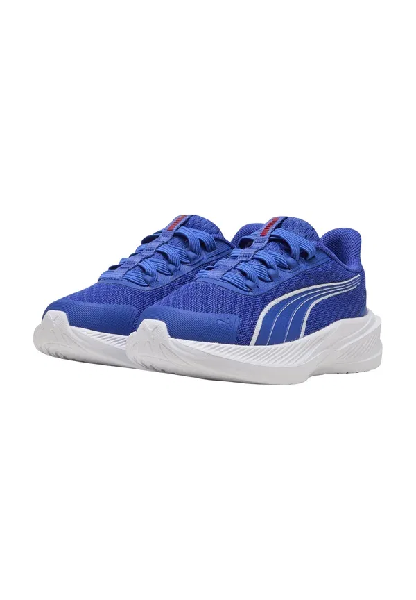 Кроссовки с синтетическим верхом Baby shoes Puma, Royal Saphire, Rouge Blanc, белый/красный — фото 2