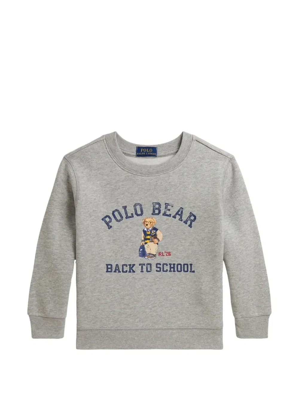 Толстовка Polo Bear Polo Ralph Lauren Kids, серый