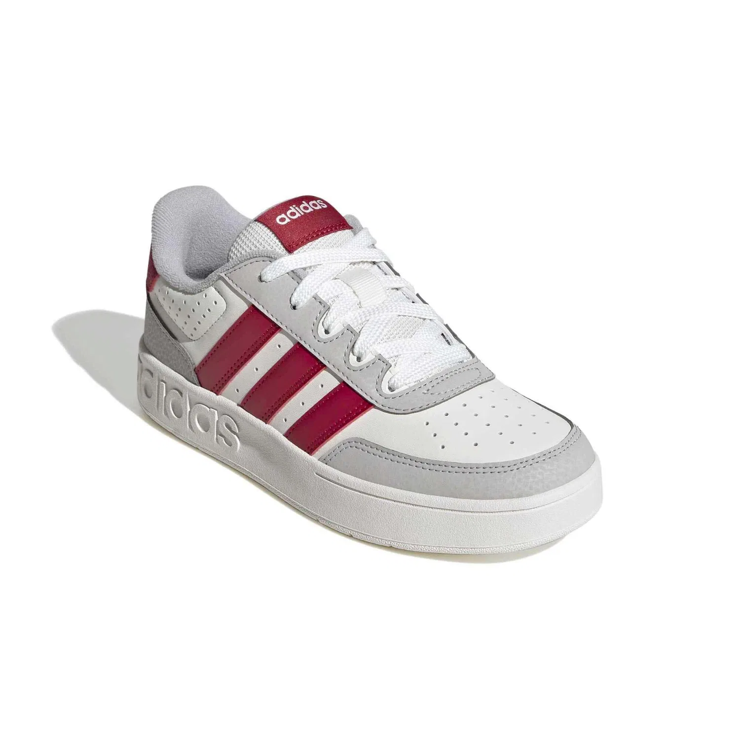 Детские кроссовки с гладким верхом Breakbase J Adidas, White — фото 2