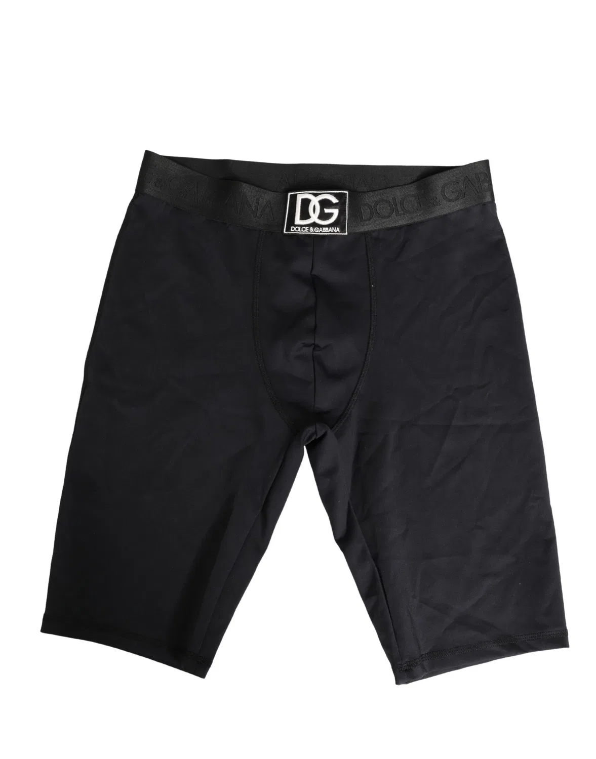 Мужские трусы-боксеры с логотипом на поясе Boxer Shorts Dolce & Gabbana, Black