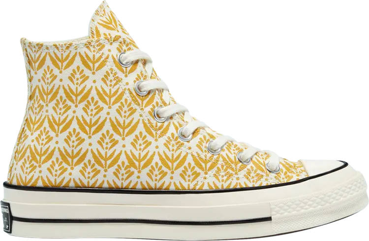

Кроссовки Converse Wmns Chuck 70 High Summer Spirit - Gold Dart, желтый