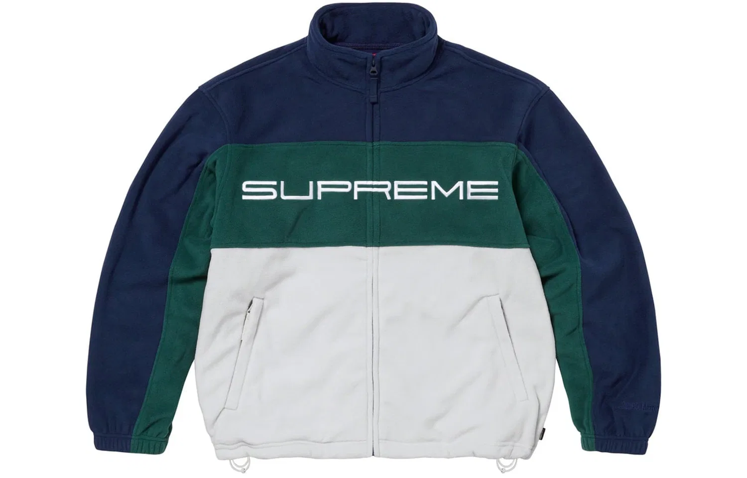Куртка Supreme Polartec Zip, Marine Blue/Navy