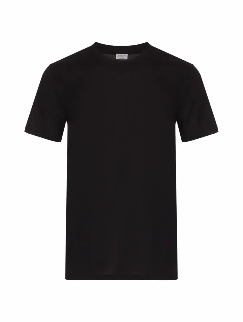 

Хлопковая футболка Zimmerli, черный
