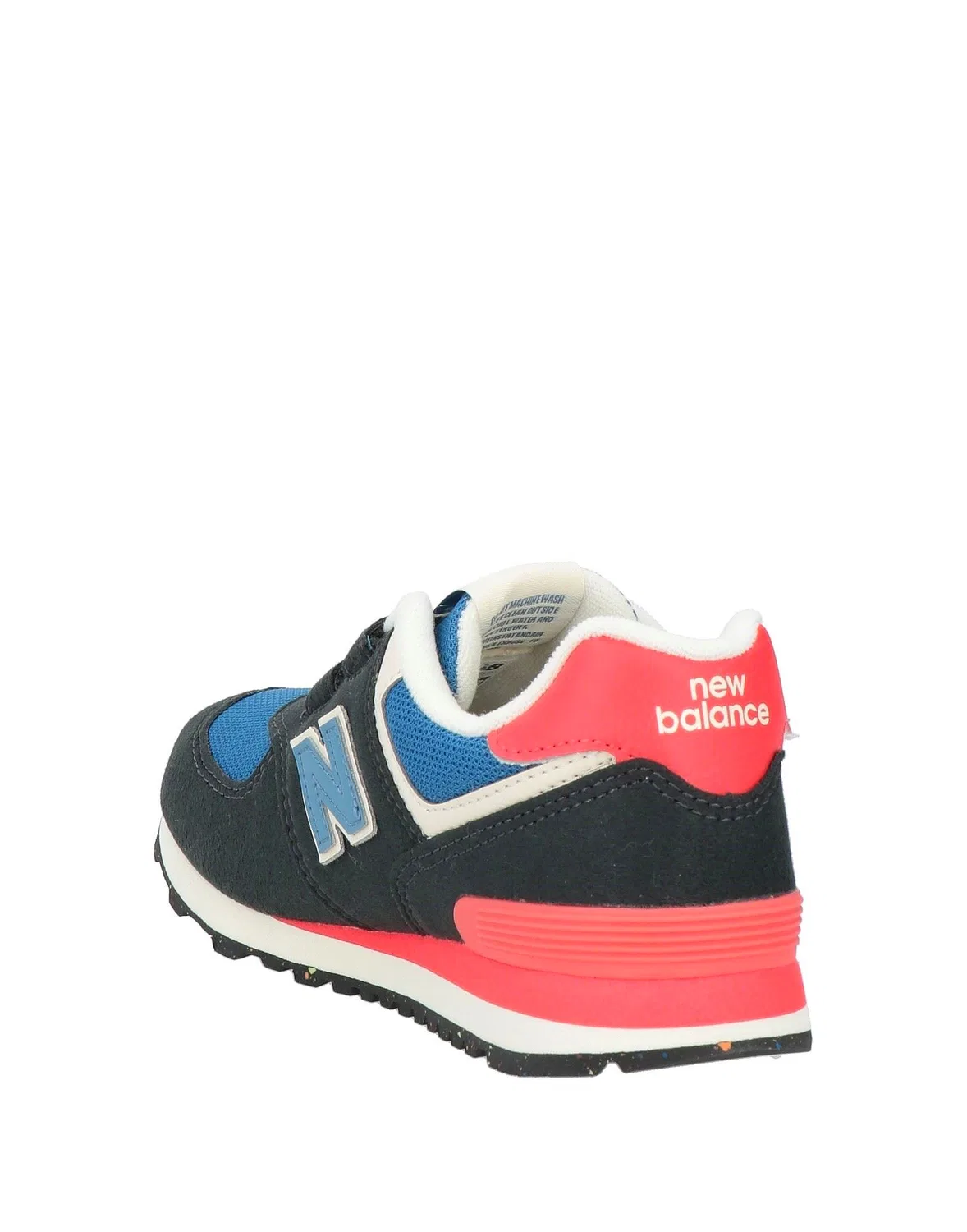 Детские кроссовки для мальчиков на липучках New Balance 574, черный — фото 3