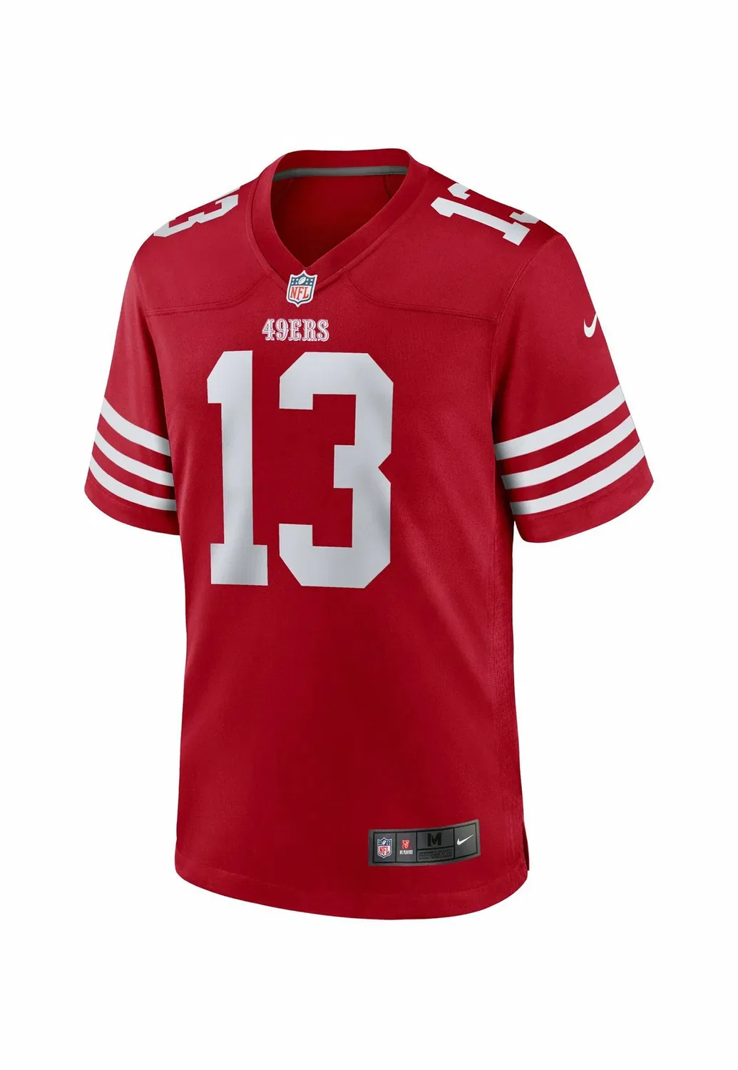 Игровая майка команды San Francisco 49ers №13 Брока Перди - футбольная майка Nike Performance, Red
