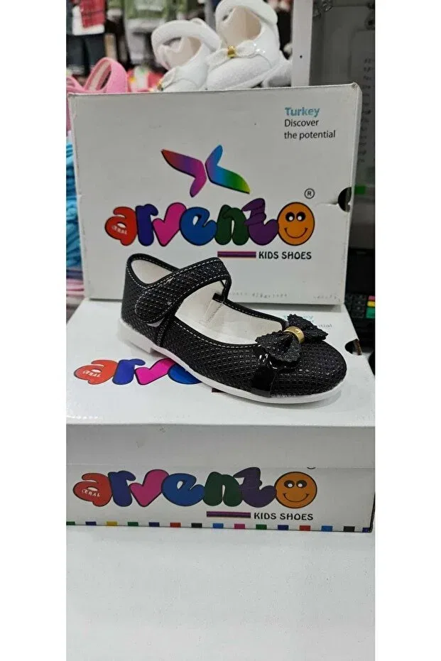 Детские балетки для девочек хлопковые Izabel Shoes, Black
