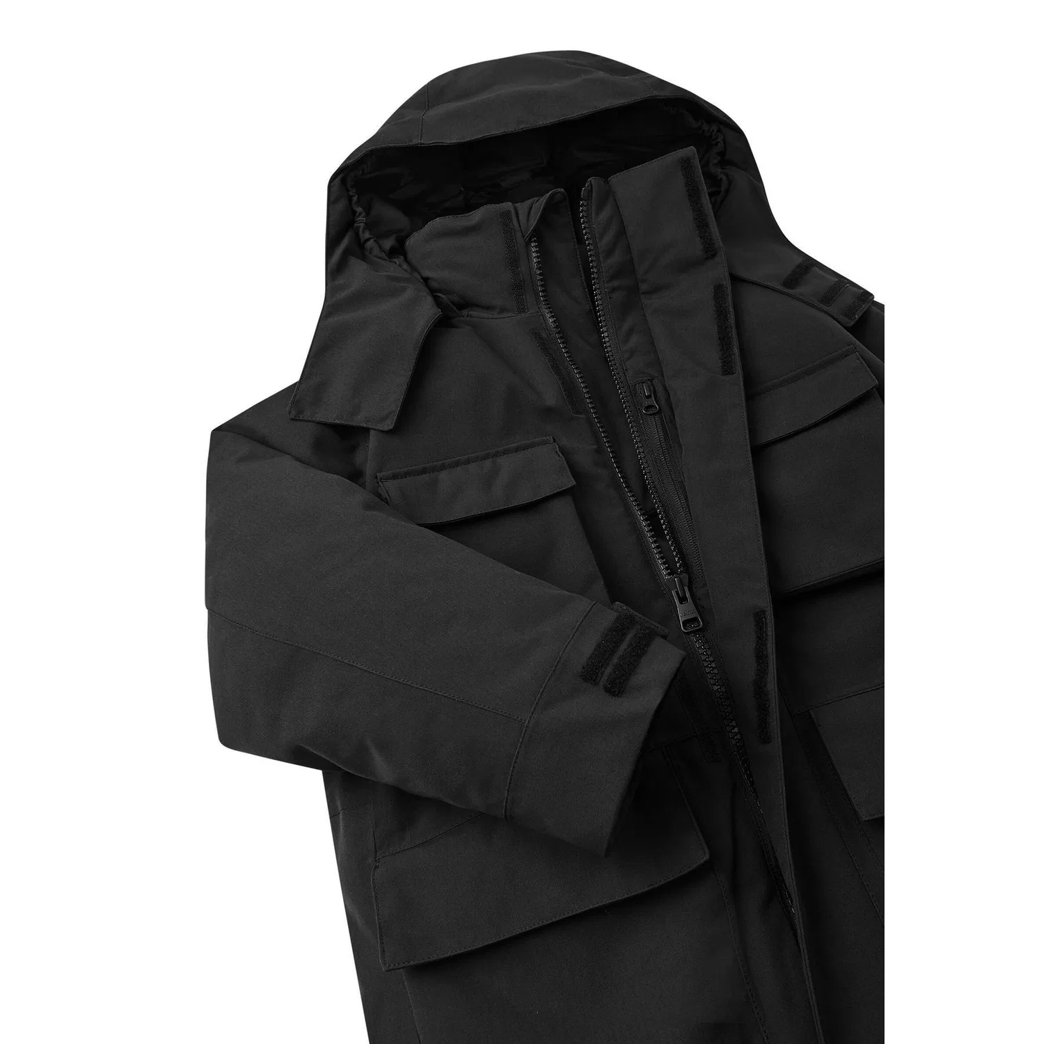 Детская зимняя куртка с утеплителем LUJA WINTER JACKET Reima, Schwarz — фото 4