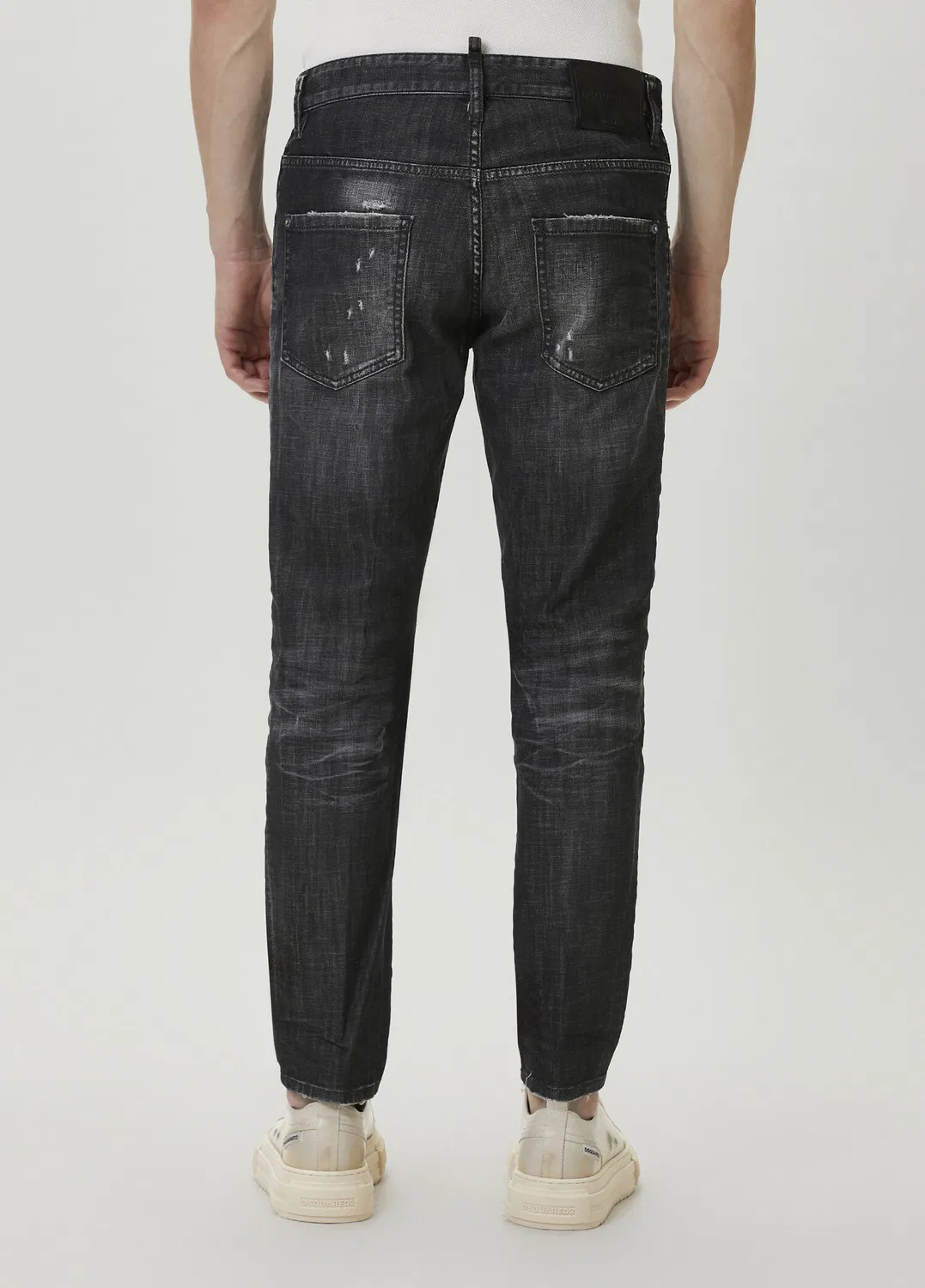 Джинсы Skater Dsquared2, black — фото 4
