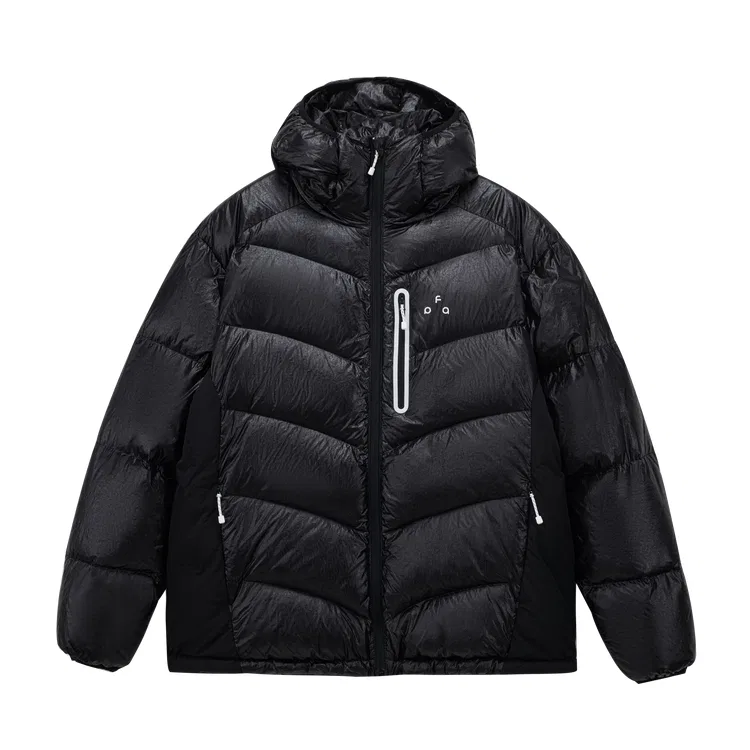 Детский пуховик с капюшоном FPA, Black