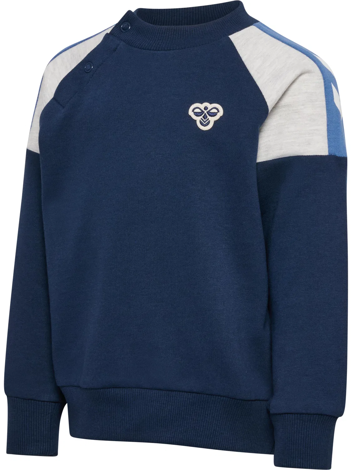 Детская куртка с длинным рукавом Hmlmini Kinder Hummel, Blau Navyblau Gletscherblau — фото 4