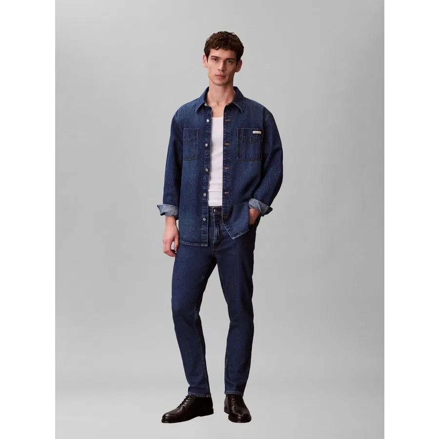 Спортивные брюки Calvin Klein Classic Taper Pacifi, Синий — фото 2