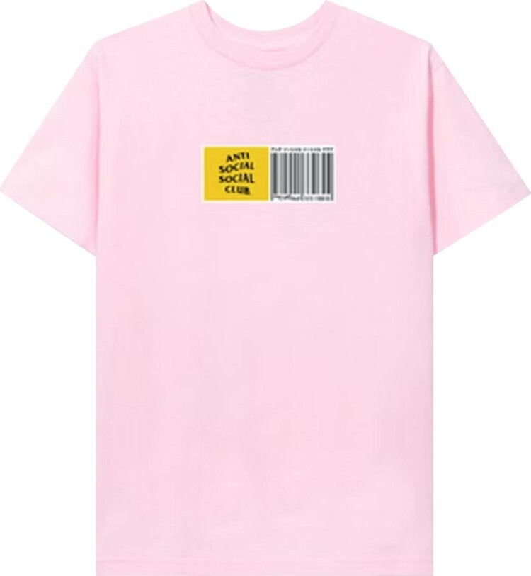 

Футболка Anti Social Social Club Baguette Tee (Japan Exclusive) 'Pink', розовый