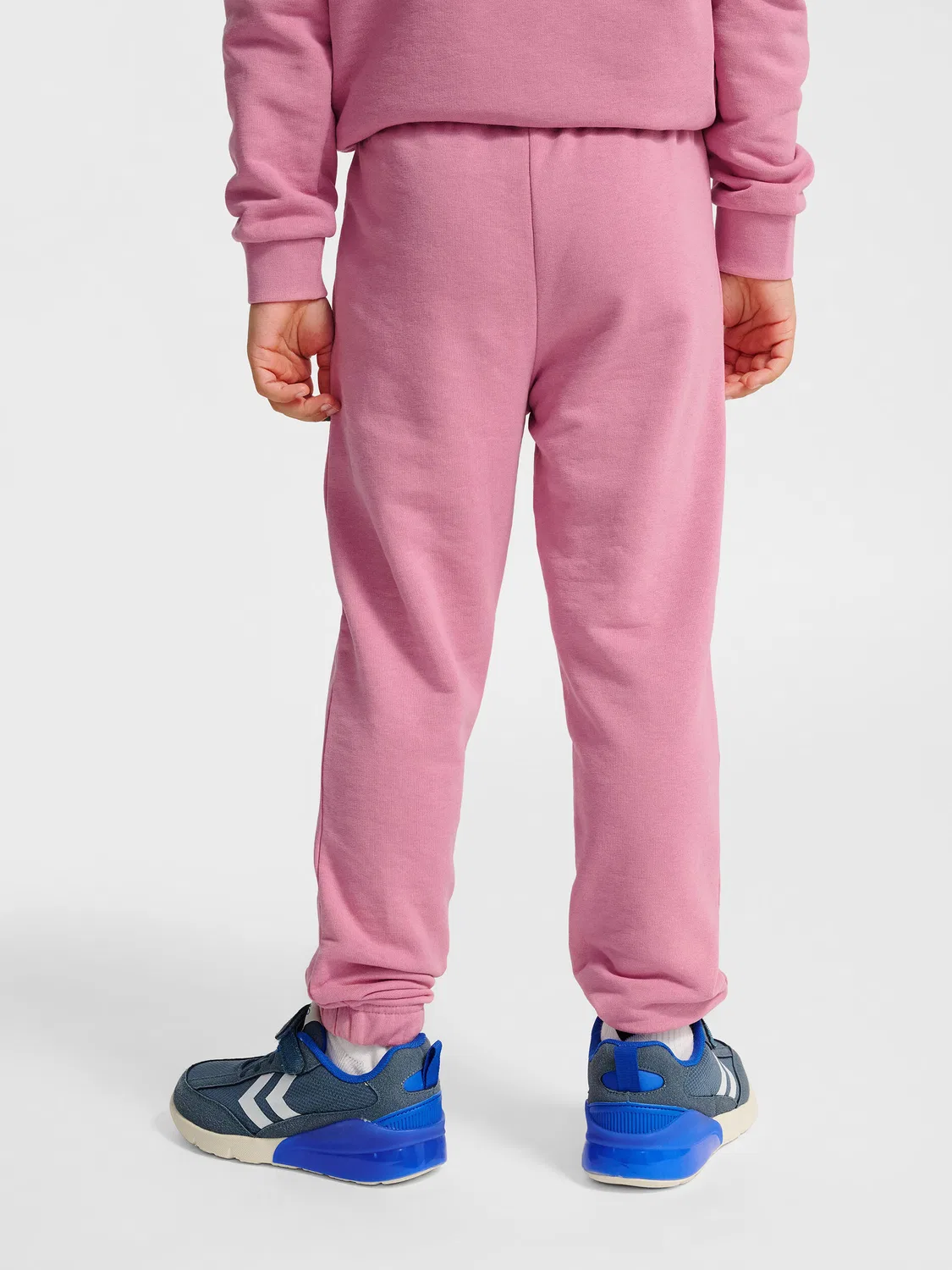 Детские спортивные штаны с регулируемой талией Hmljr Base Hummel, Rosa — фото 3