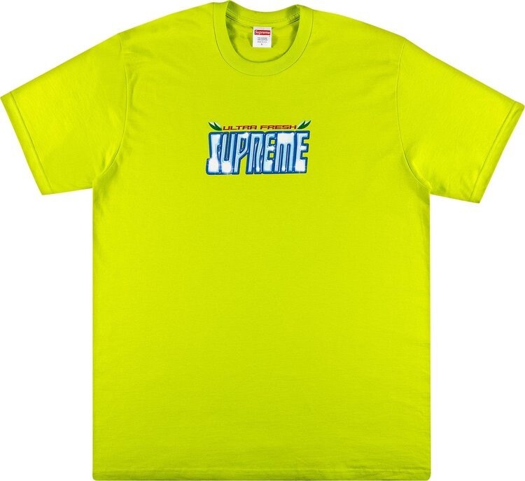 

Футболка Supreme Ultra Fresh Tee 'Bright Green', зеленый
