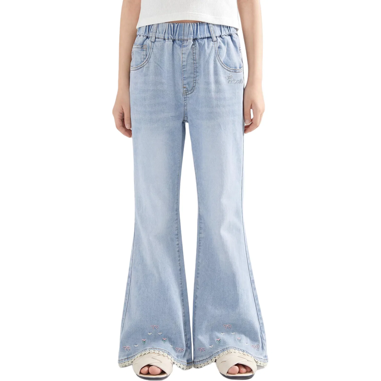 Джинсы для детей тонкие охлаждающие Disney, Light Blue