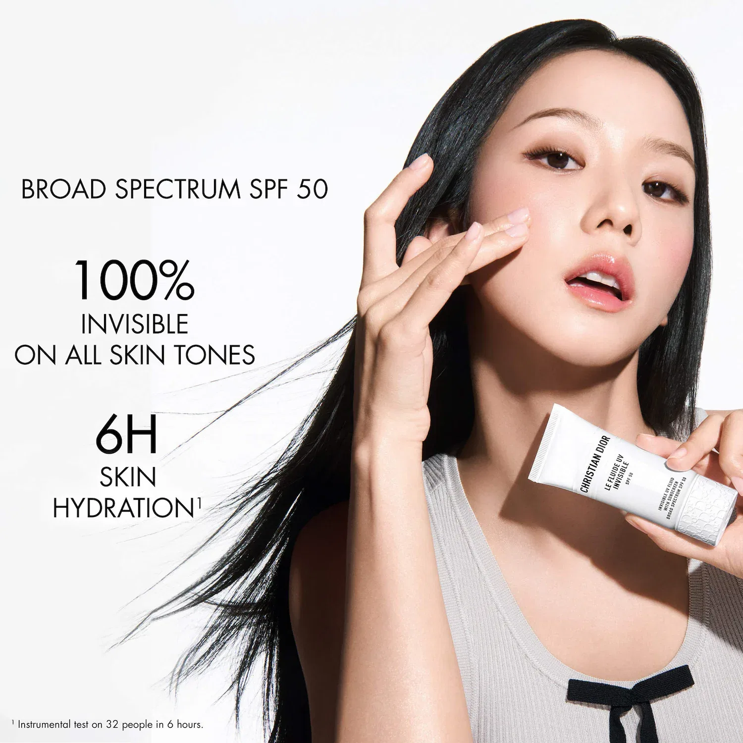 Солнцезащитное средство для лица 30 мл с гиалуроновой кислотой DIOR, Sunscreen — фото 2