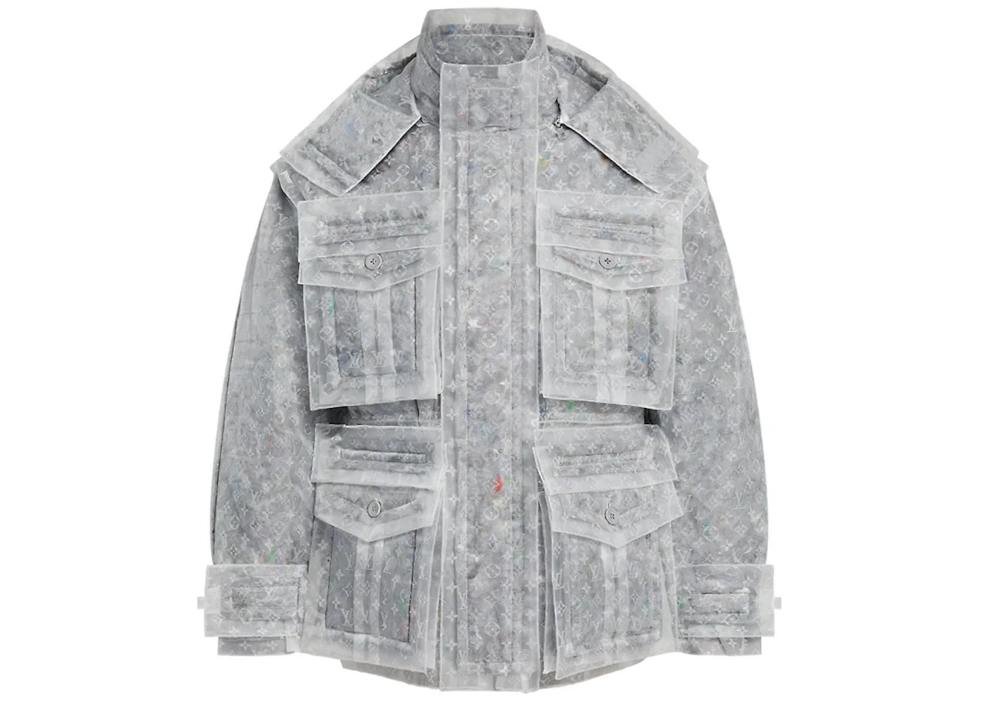 Мужская пуховая куртка Louis Vuitton, Translucent