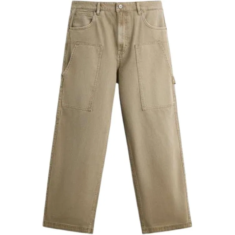Мужские джинсы прямого кроя Beige ZARA, Beige
