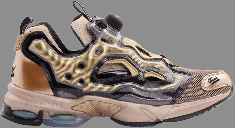 Кроссовки instapump fury millennium 'metallic bronze' Reebok, медь - фото