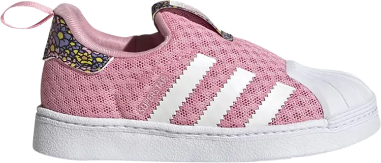 

Кроссовки Adidas Disney x Superstar 360 I, розовый