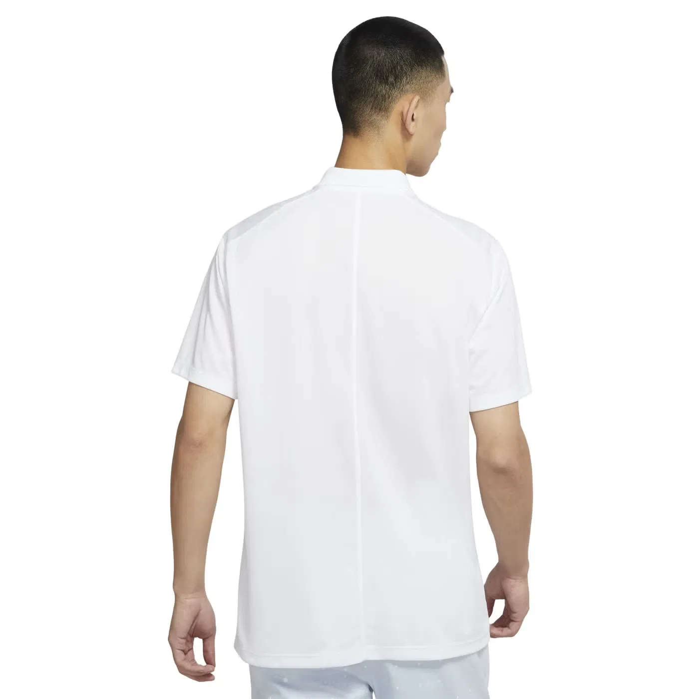 Поло мужское с коротким рукавом Nike Dri-FIT Victory, белый — фото 4