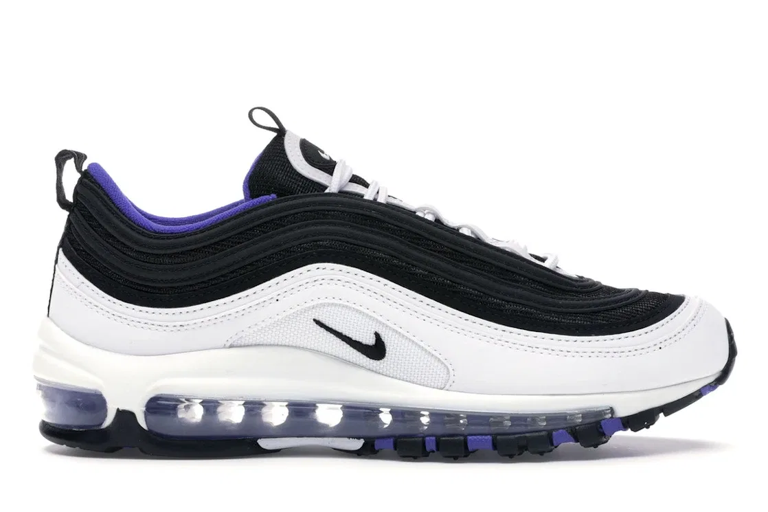 Детские кроссовки Lifestyle Nike Air Max 97, White Black Persian Violet
