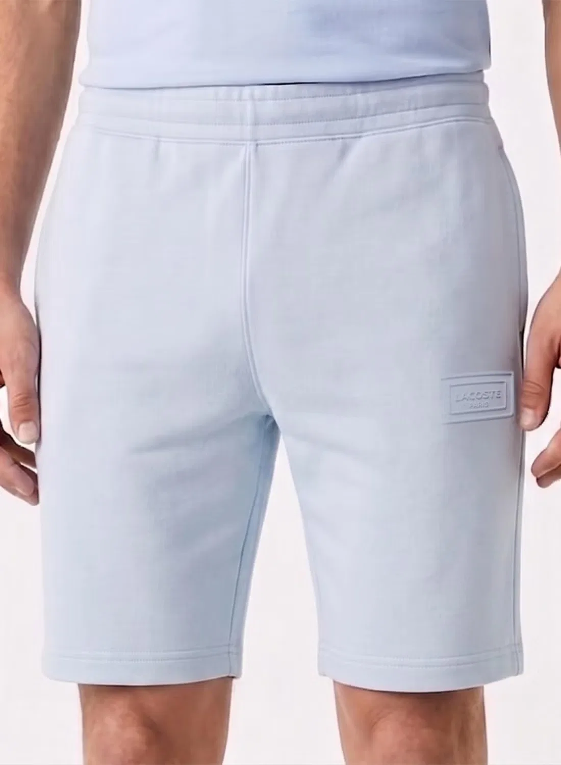 Шорты из флиса Regular fit Lacoste, синий — фото 3