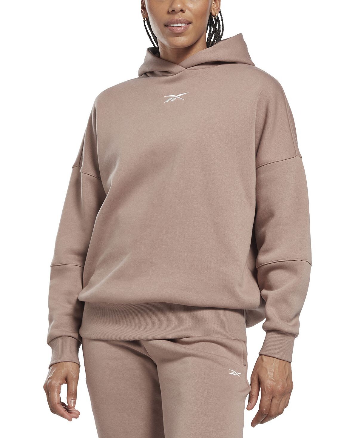 

Женское худи lux в стиле оверсайз Reebok