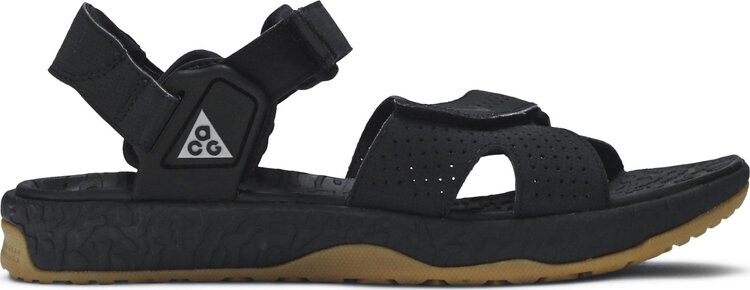 

Сандалии Nike ACG Air Deschutz 'Black Gum', черный