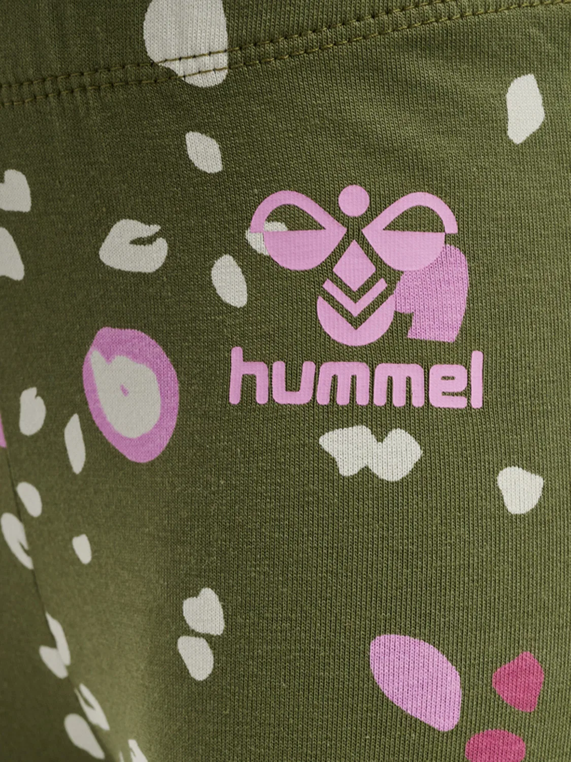 Детские леггинсы с цветочным принтом Hmlalisa Lifestyle Hummel, Dunkelgrun — фото 3