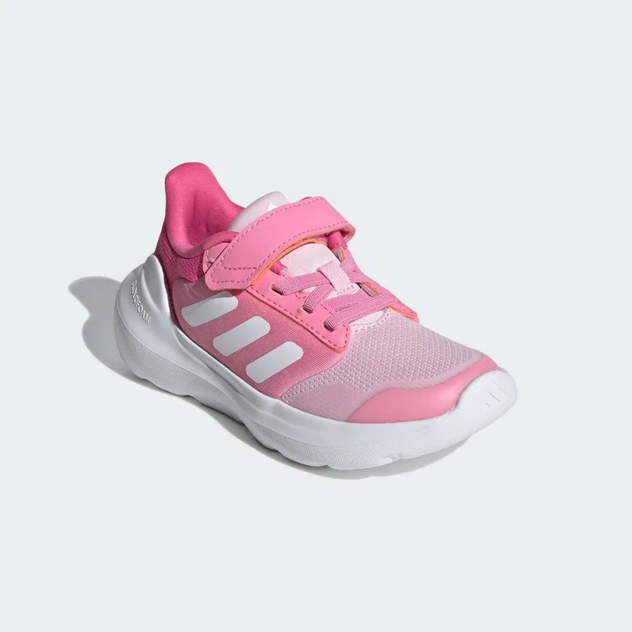 Детские кроссовки с дышащим верхом Sportswear IE5990 Tensaur Run 2.0 adidas, Розово-белый — фото 4