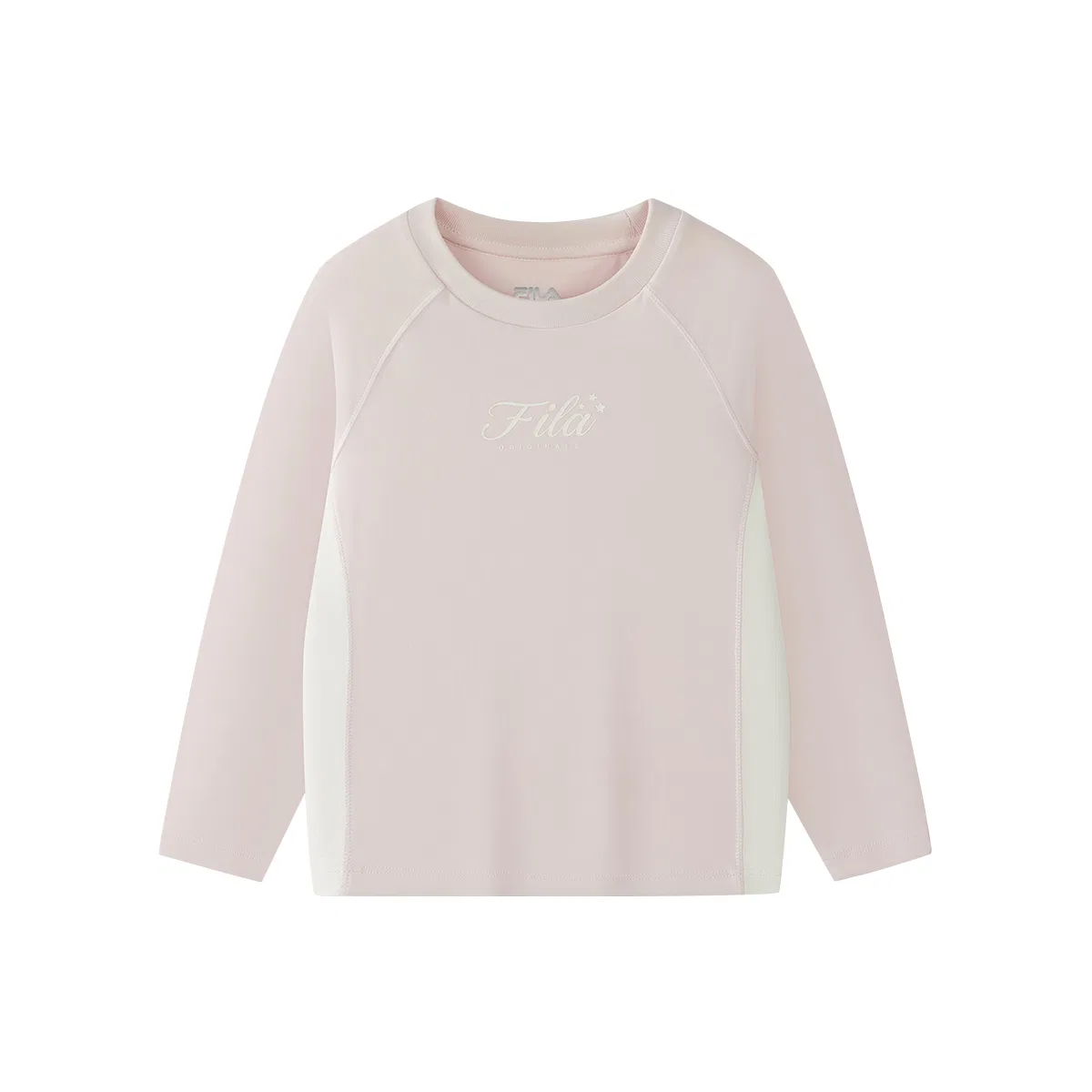 Детская футболка с круглым вырезом Forest Cherry Blossom Pink FILA KIDS