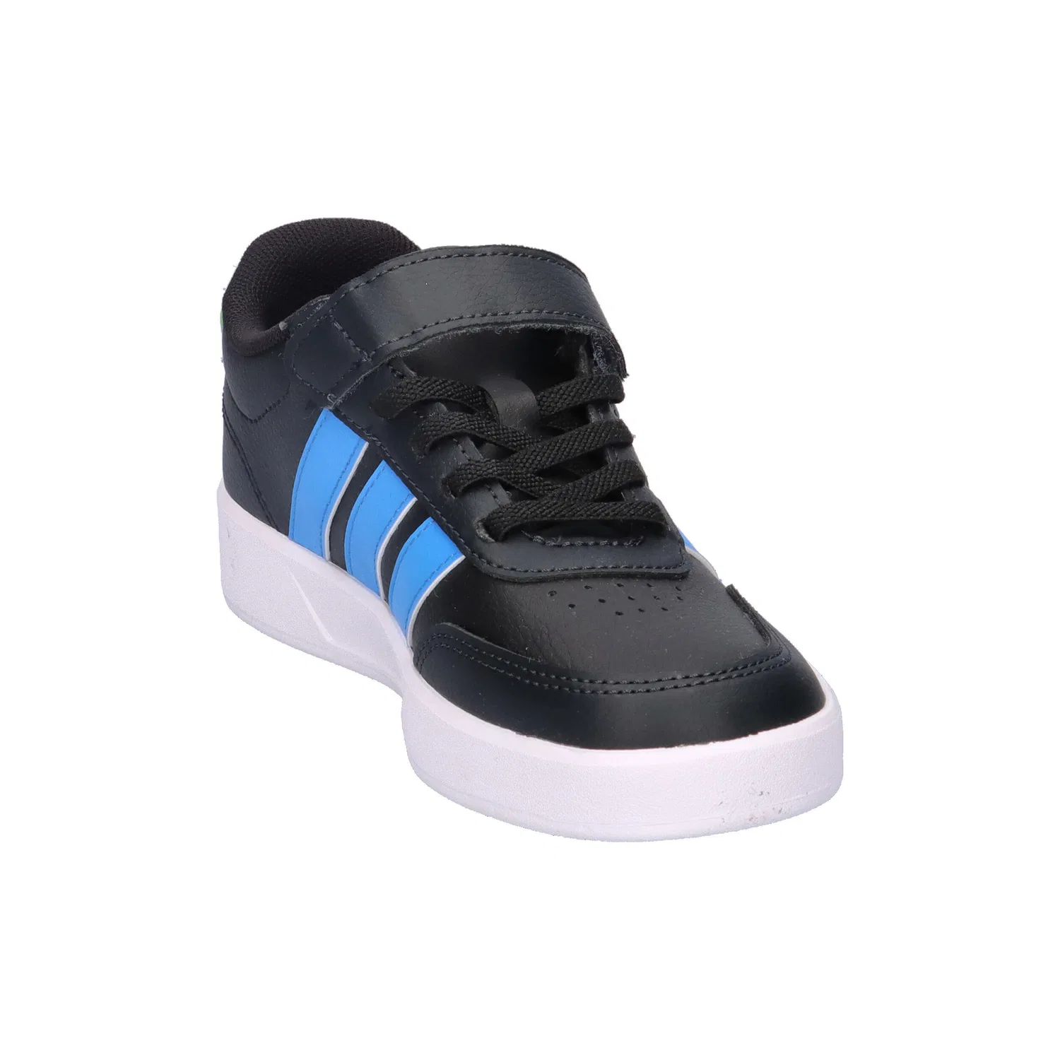 Детские кроссовки с липучками BREAKNET 3.0 EL C Adidas, Schwarz Konigsblau Schwarz — фото 2