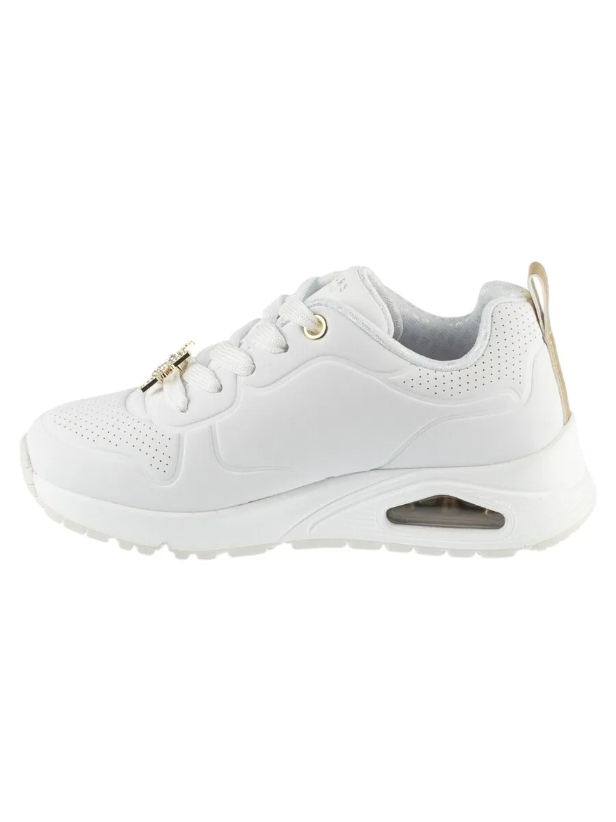 Кроссовки SKECHERS 'Uno Gen1 - Trendy Jewels' белого цвета — фото 2