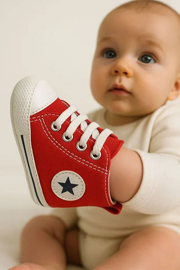 Детские спортивные пинетки с ортопедической стелькой Hira Kids Collection, Red