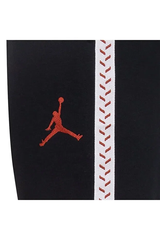 Детские спортивные штаны для девочек из экокожи Nike Jordan Mj Flt Mvp Hbr Flc Pant, 023 — фото 3