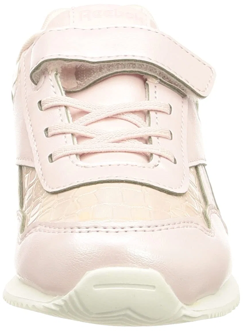 Детские кроссовки для девочек с закрытым носком Royal Cl Jog 3.0 1v Reebok, Porcelain Pink Porcelain Pink Glow — фото 2