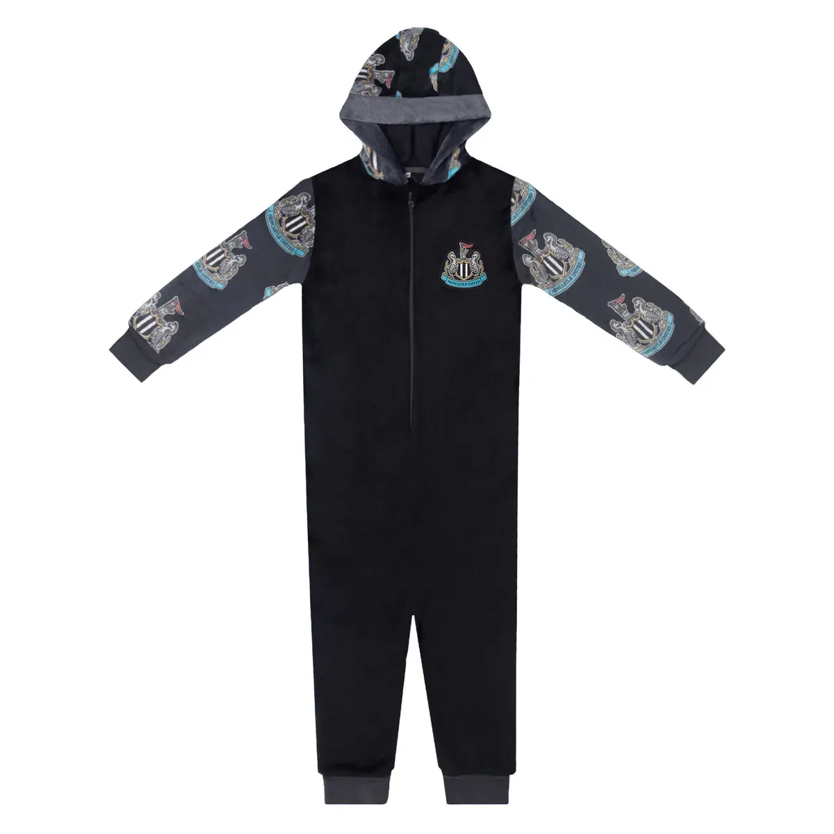 Детский флисовый комбинезон Newcastle United Fc, Black