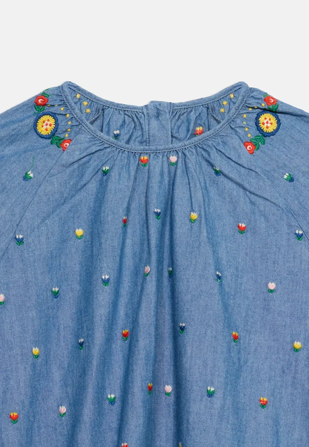 Платье - джинсовое платье Stella Mccartney Kids, Azzurro — фото 4