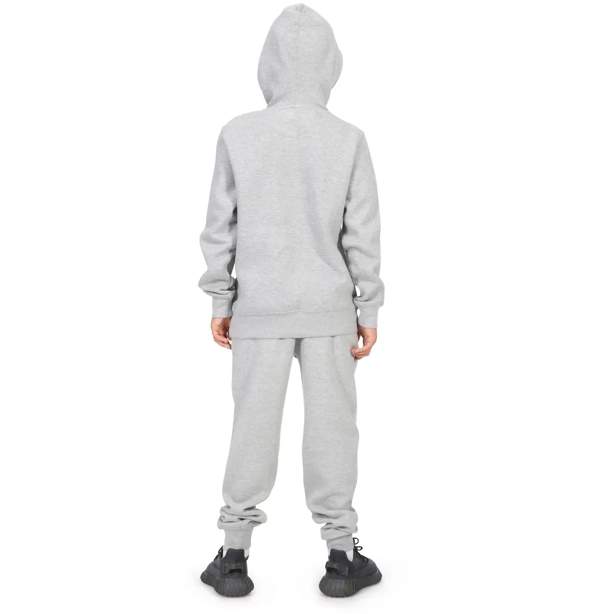Детское худи из флиса Everyday Kids, Heather Gray — фото 4