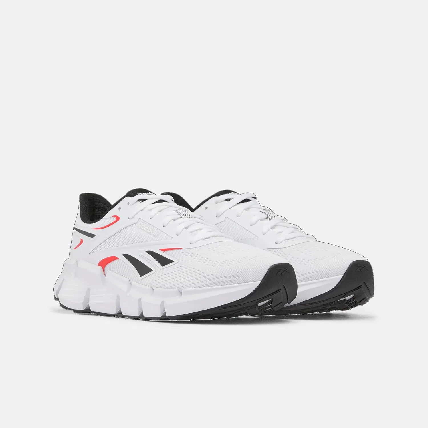 Мужские кроссовки Reebok Zig Dynamica 6, Ftwr White Core Black Energy Red — фото 4