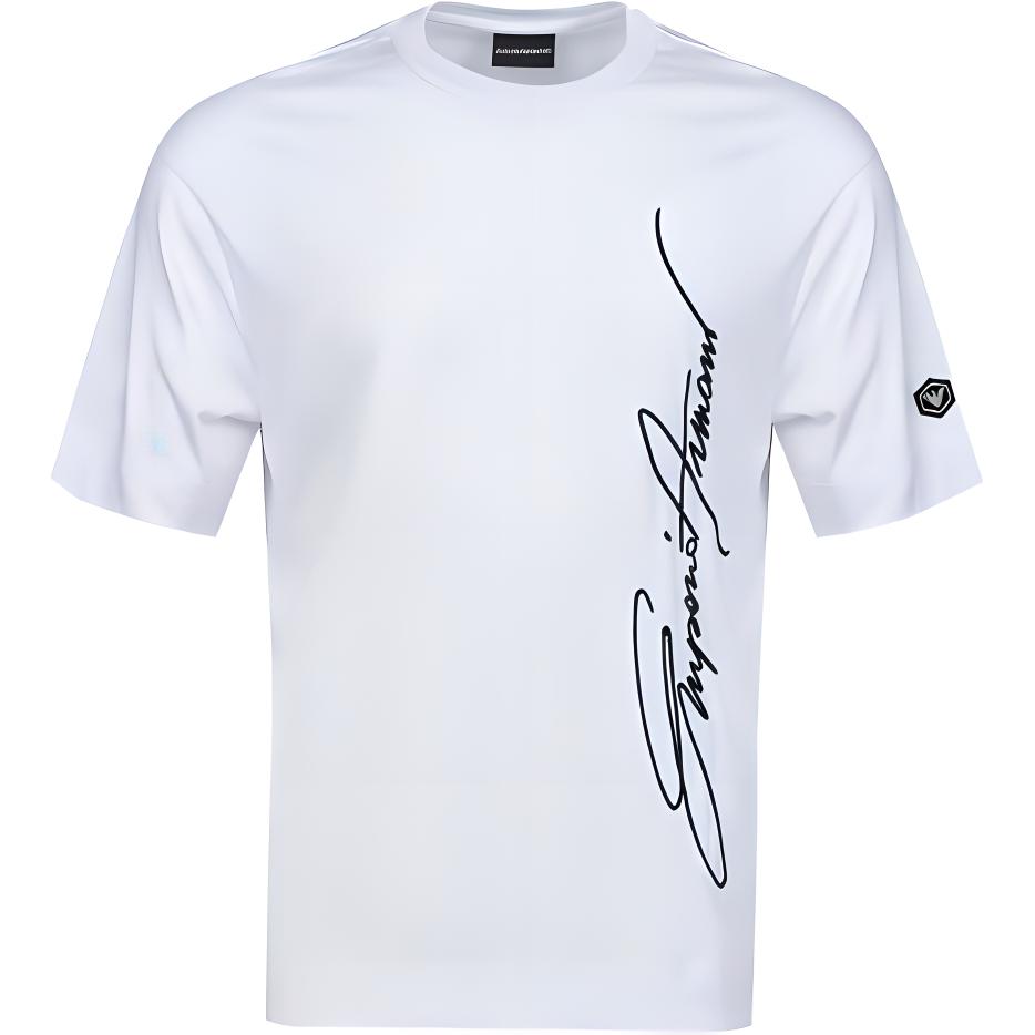 

Футболка мужская белая EMPORIO ARMANI