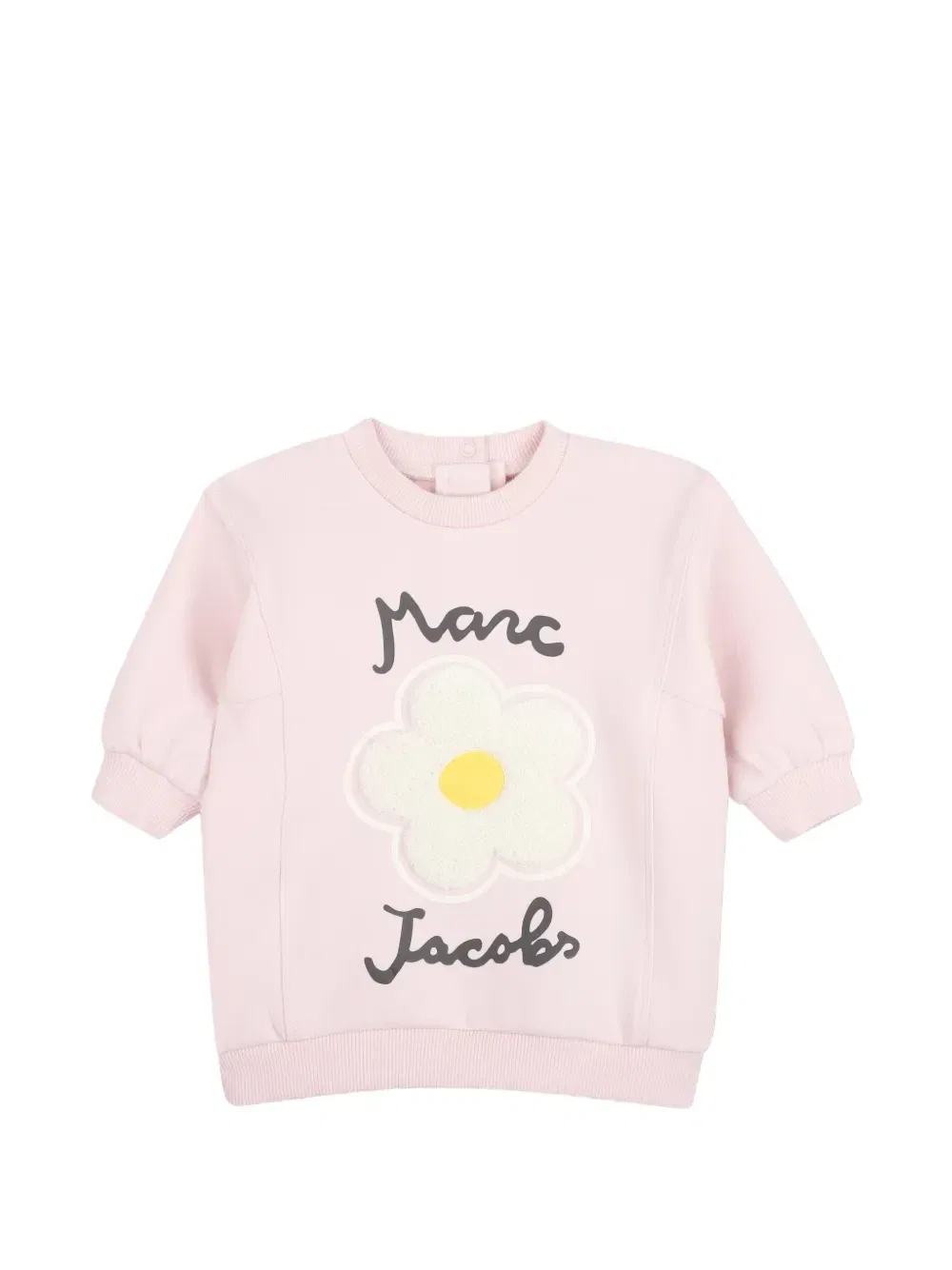Комплект из топа и легинсов с цветочным принтом Marc Jacobs Kids, белый — фото 3