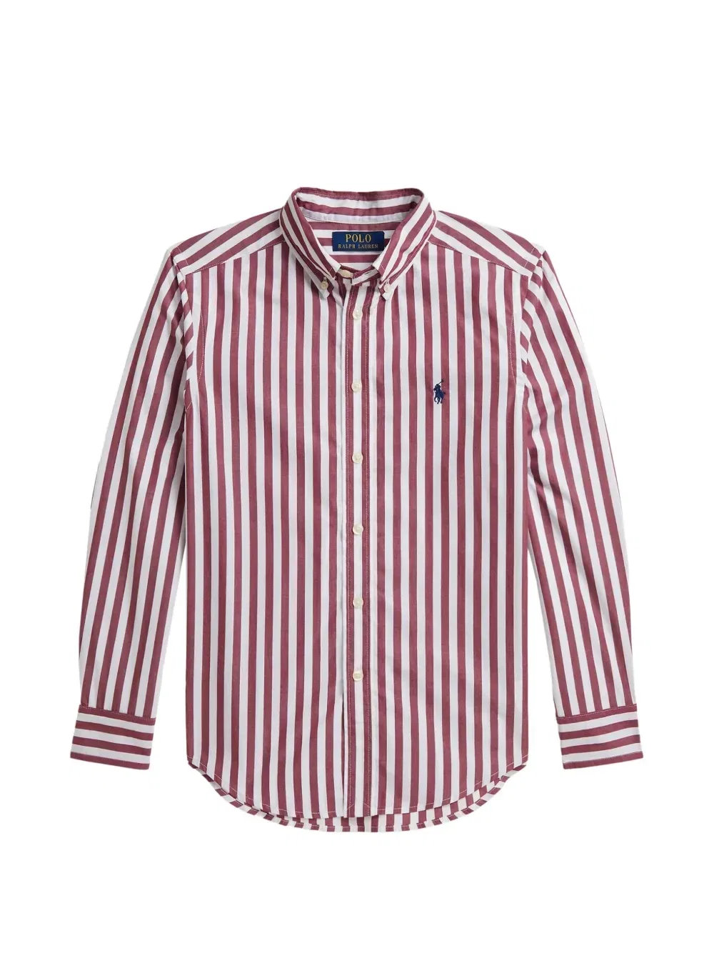 Рубашка в полоску Polo Ralph Lauren Kids, красный